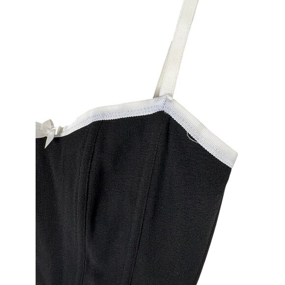 Miaou Tina Corset Top Party Statement Coquette Cottagecore Casual Festival Small - Picture 5 of 11